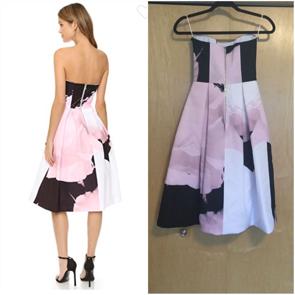 Nicholas Floral-Print Ball Dress - Picture 4 of 11